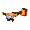 Машина углошлифовальная ВИХРЬ АУШМ-125/20Li, 20В, Li-ion, 4.0А/ч, 125мм, бесщеточная купить в СОМ