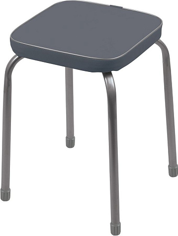 Табурет Nika Фабрик 3 тёмно серый купить в СОМ