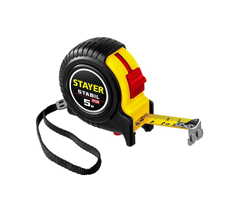Рулетка STAYER Stabil Professional, 5 м х 19 мм купить в СОМ