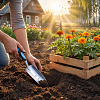 Совок посадочный OLOV Эрго, эргономичная рукоятка купить в СОМ