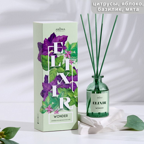 Диффузор ароматический AromaHarmony эликсир Wonder 50мл купить в СОМ