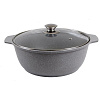 Жаровня ал 4л АП ст.кр. жмс42а (св. мрамор) Кукмор купить в СОМ