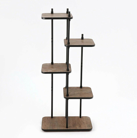 Подставка для цветов Laksi Юна черный/сосна санторини купить в СОМ