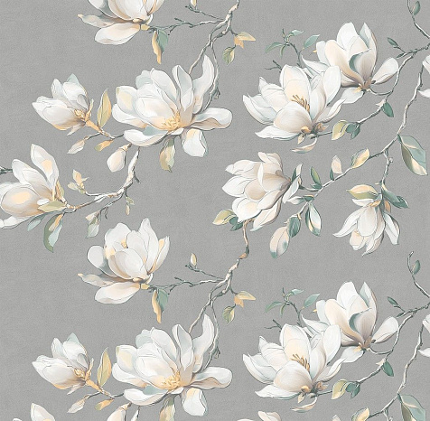 Обои виниловые на флизелиновой основе 585103 Victoria Stenova Magnolia, 1.06 х 10.05 м . купить в СОМ
