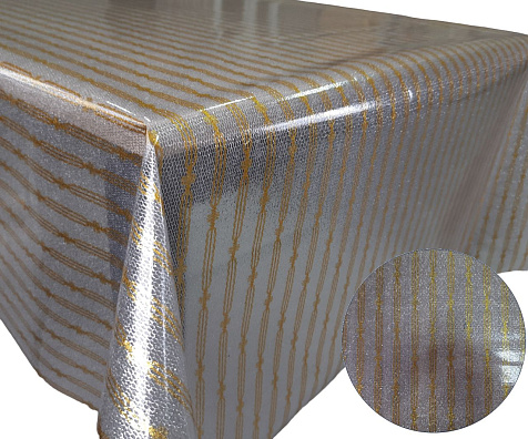Клеенка Dekorelle DeLuxe 710 силиконовая 1,4х20м купить в СОМ