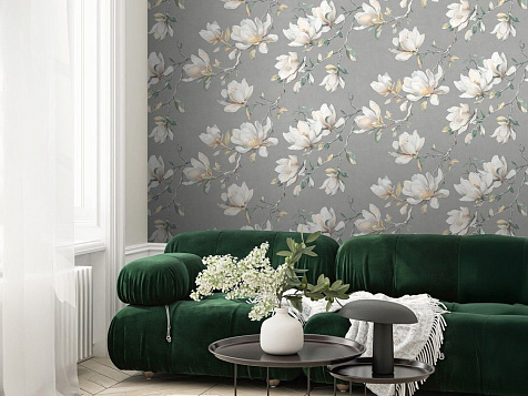 Обои виниловые на флизелиновой основе 585103 Victoria Stenova Magnolia, 1.06 х 10.05 м . купить в СОМ
